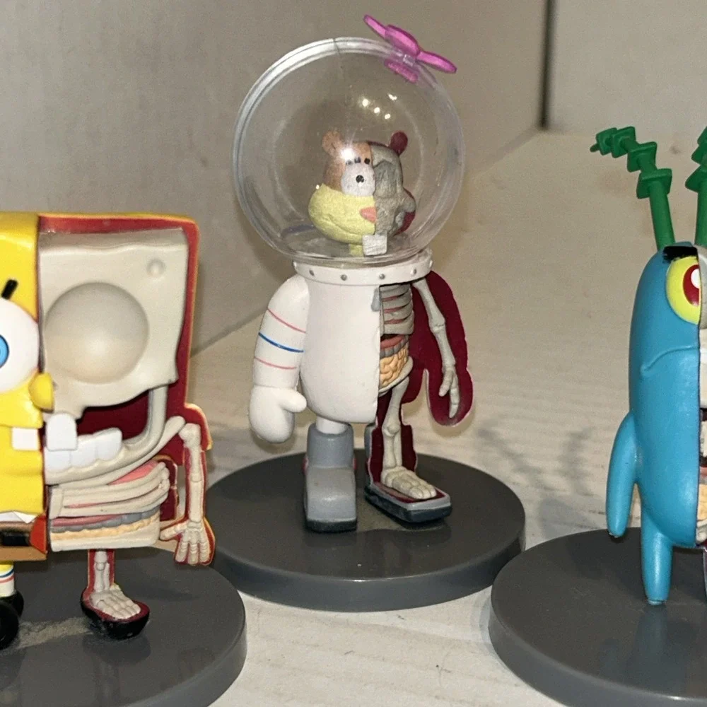 Spongebob Squarepants Freeny's Hidden Dissectibles - Plankton‎ & Sandy READ